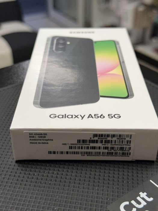 Samsung Galaxy A56,Awesome Graphite,128GB/8GB RAM *ЧистоНов*