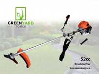 Мощна Моторна коса GREENYARD - 52 куб.см - 1.64 kW - 2.2 к.с - прав пр