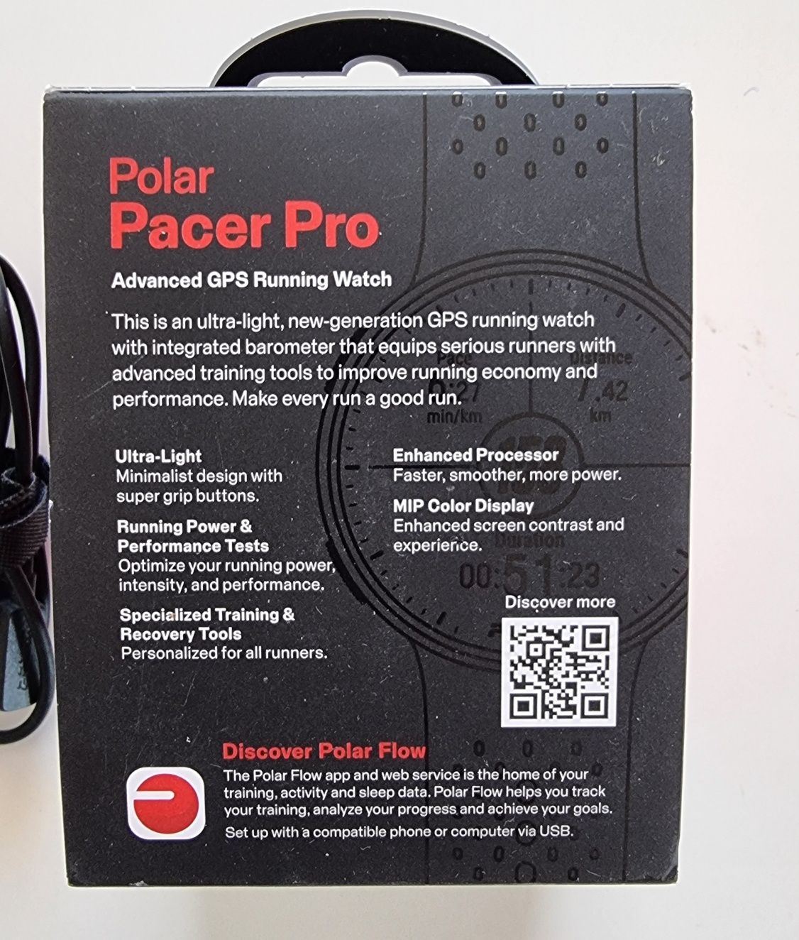 Спортен часовник Polar Pacer Pro