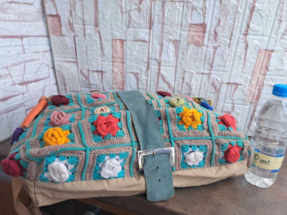 дамска чанта ,плетена торба