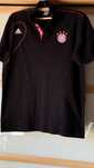 Tricou polo Adidas Bayern Munchen, negru ,stare foarte buna