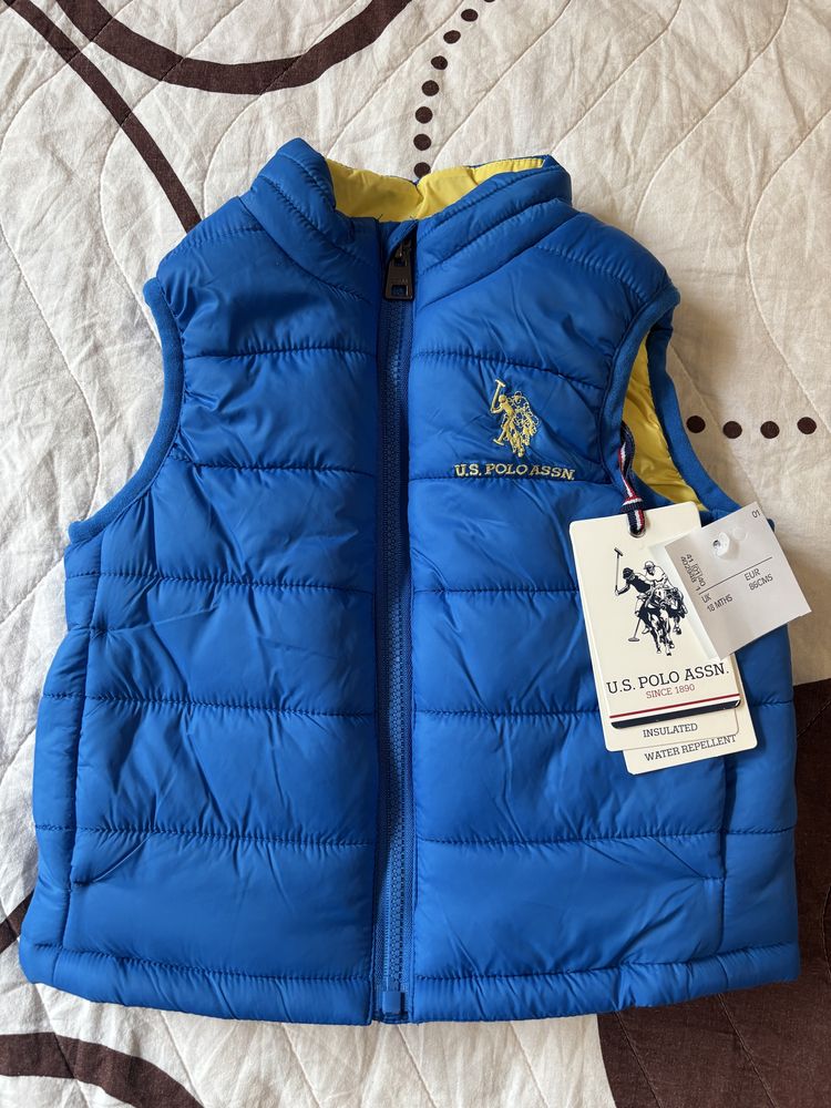 Елек за бебе момче U.S Polo