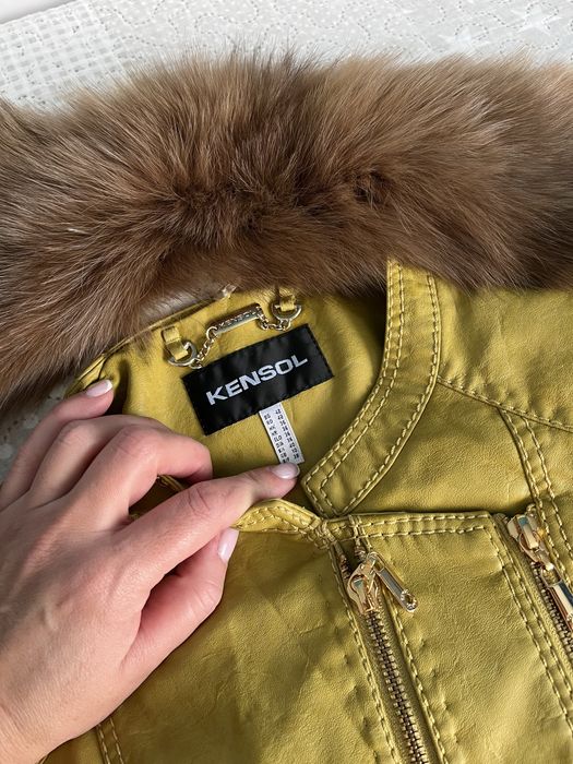 Дамско кожено яке