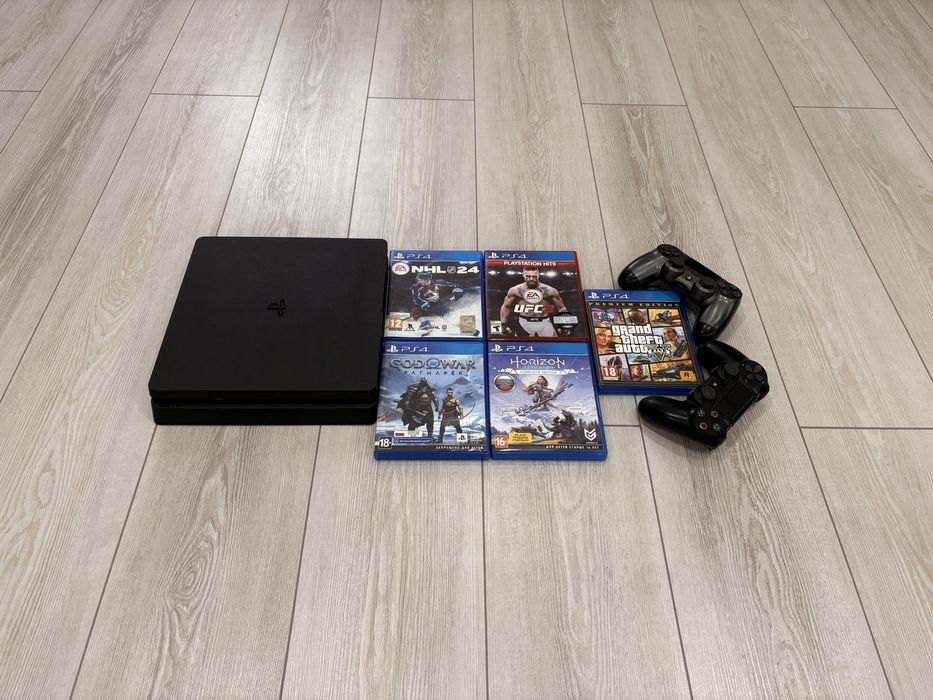 PS4 slim на 1ТБ памяти