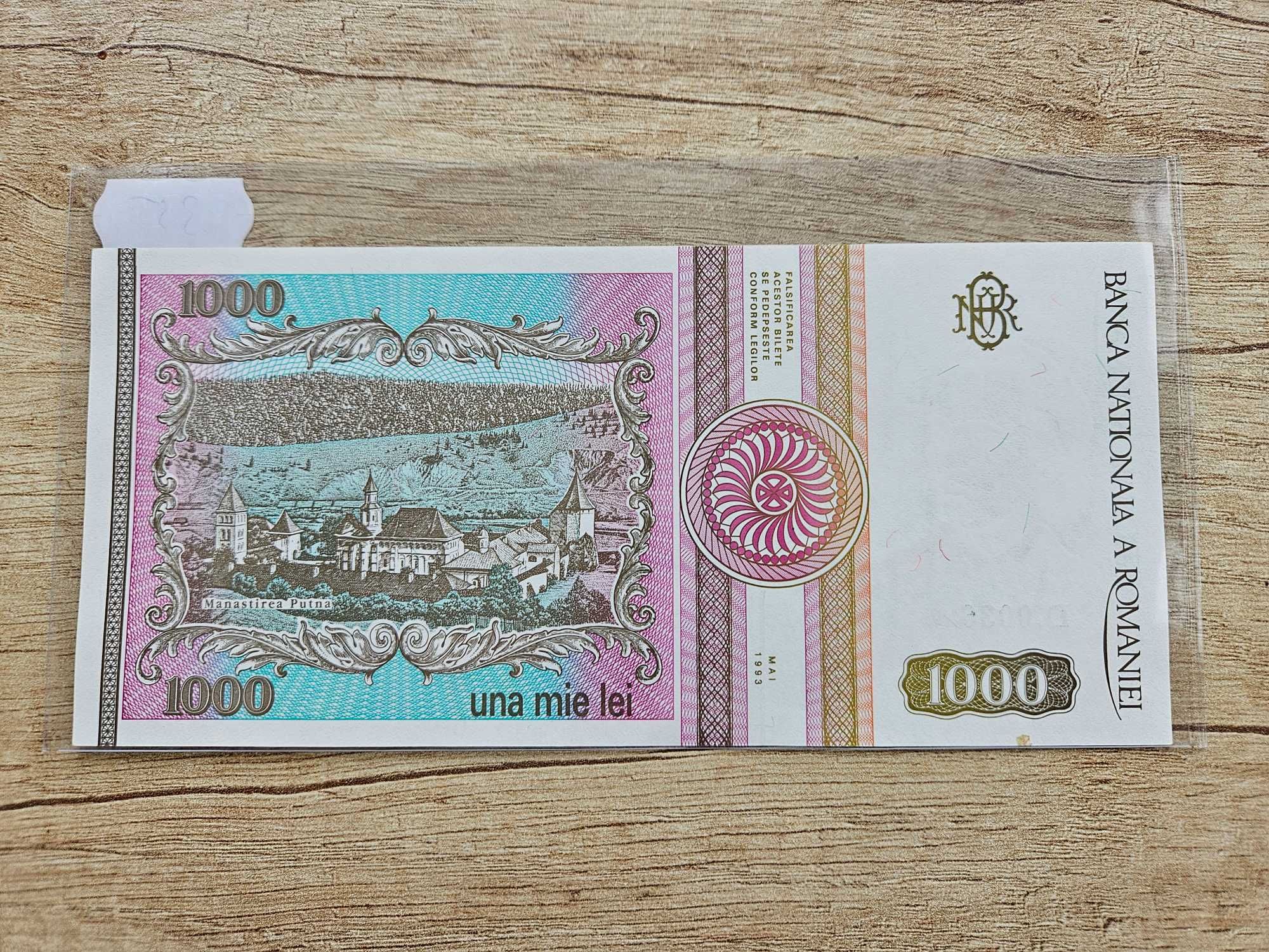 1000 lei - 1993 UNC