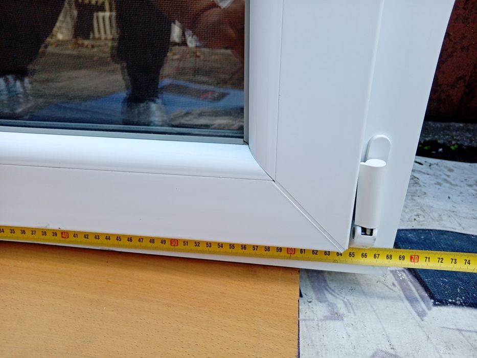 Врата за тераса с рамка и комарник