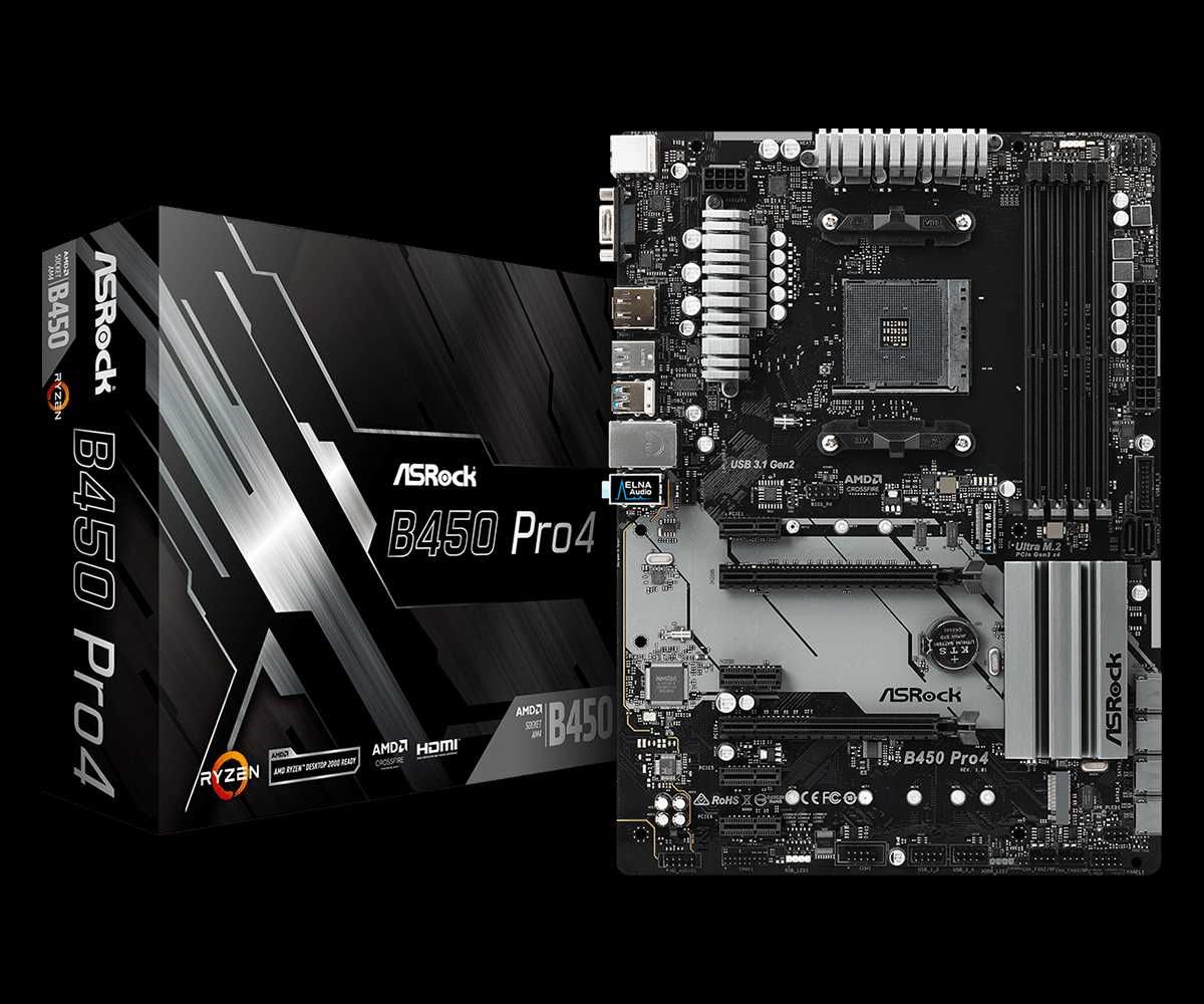 Vand ASRock B450 PRO4+Ryzen3600 + cooler sh/noi si 5900x sh (pret fix)