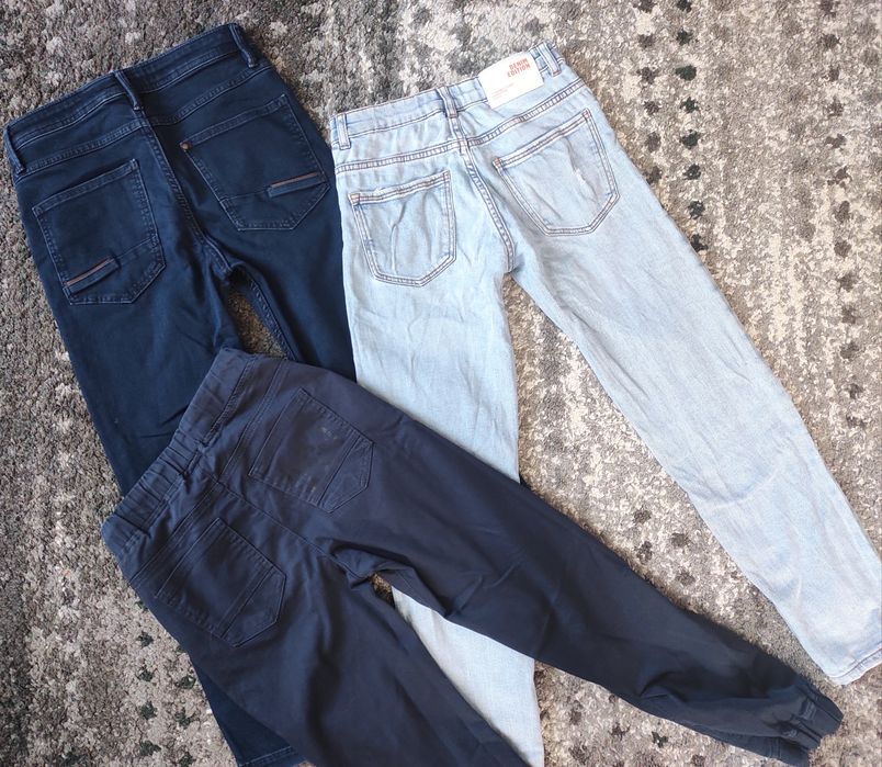 Zara, HM & Waikiki -  дънки и панталони р-р 140 см.