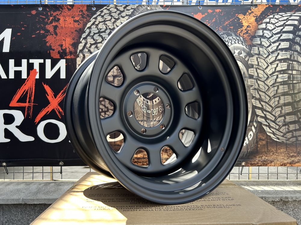 17" 6х139.7 Минусови Стоманени Джанти 4х4 Toyota Nissan Mitsubishi