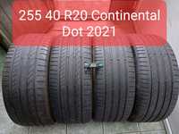 4 anvelope 255/40 R20 Continental dot 2021