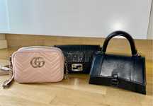 Чанта Balenciaga Gucci Fendi