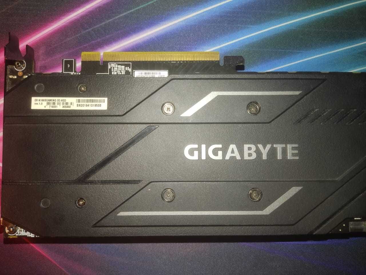 gtx 1660 super oc GIGABYTE (Hynix) + коробка