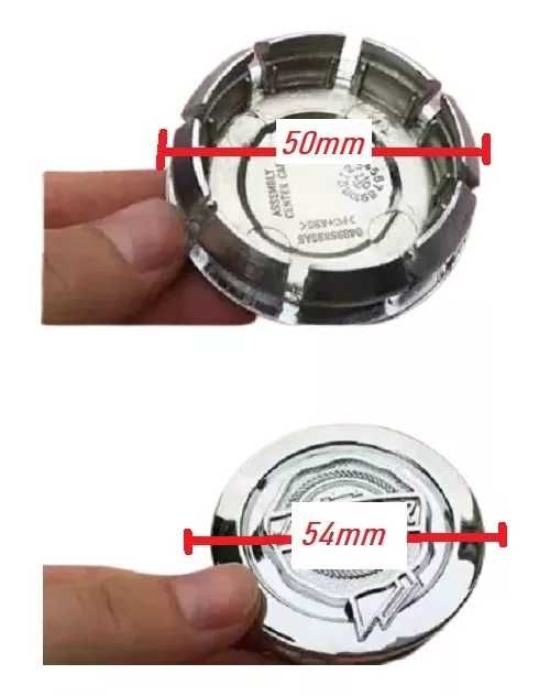 Set 4 capace jante aliaj Chrysler 54mm pentru jante originale Chrysler