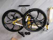 Biciclete noi MTB sigilate, roti 26” aliaj 6 spite, Shimano, pliabile