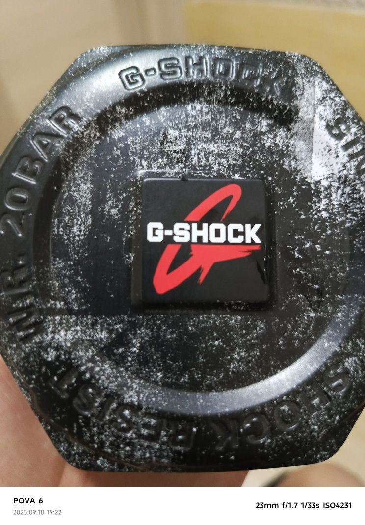 G-shock yangi taqilmagan