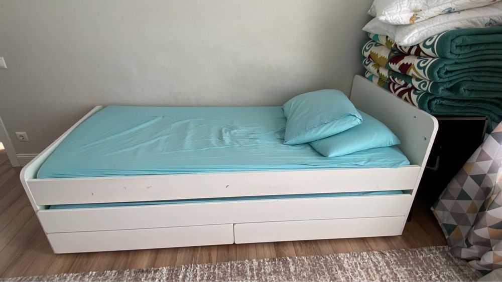 Детская кровать с дополнительным местом