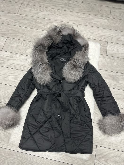 Geaca parka cu blana naturala