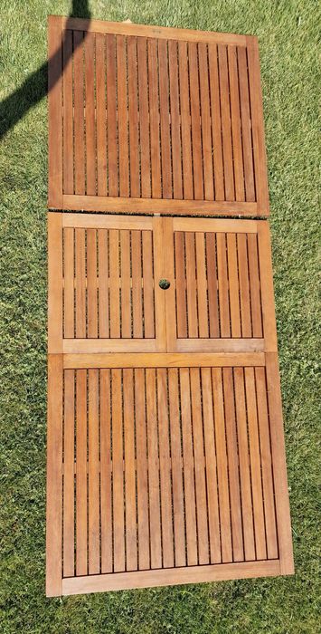 Masa fixa terasa gradina 240x100cm, 10 persoane, structura aluminiu