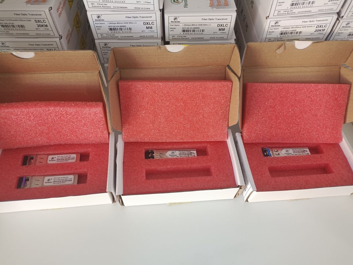 SFP modul transiver в ассортименте