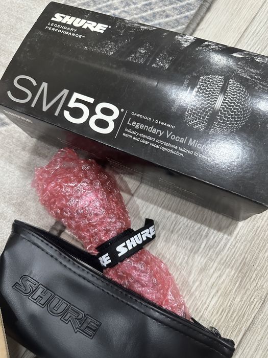 Shure sm 58 в наличии 2 штуки