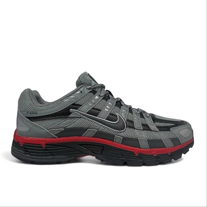 Nike P-6000 Cool Grey University Red | Размери 41-45 | Нови
