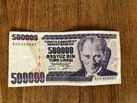Турска лира – банкнота 500 000