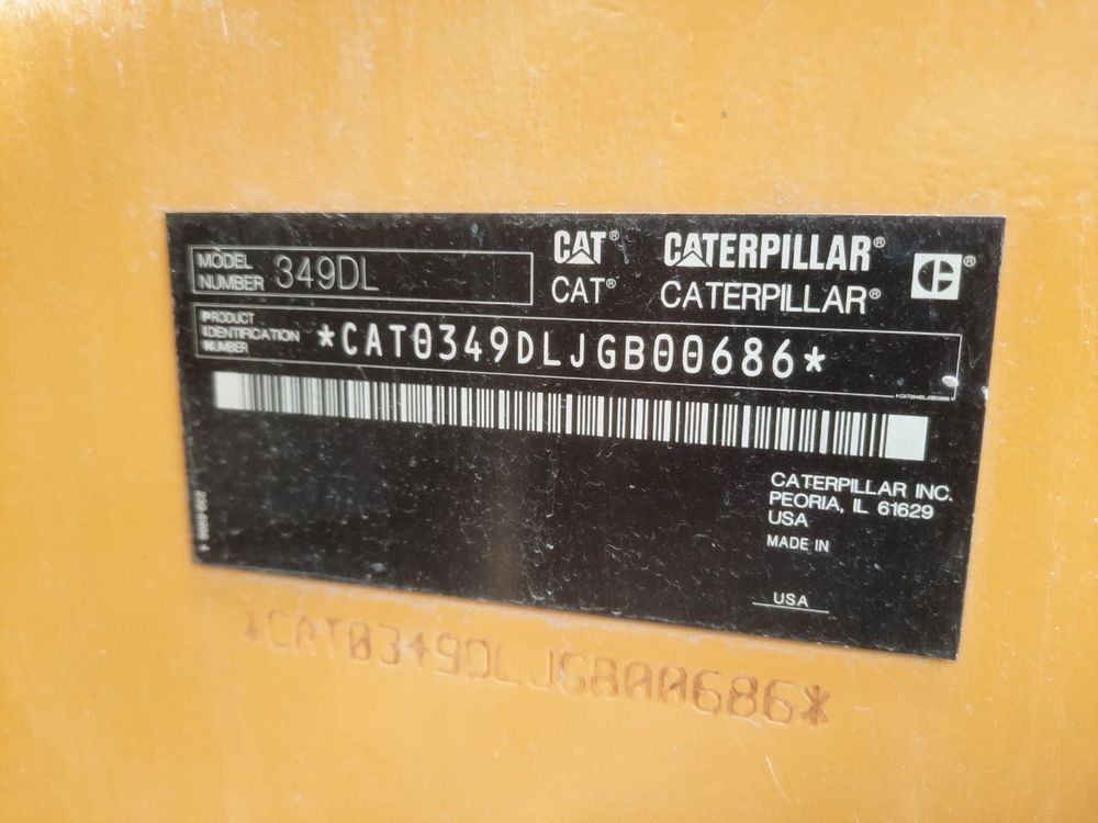 Cat Экскаватор Caterpillar 349DL