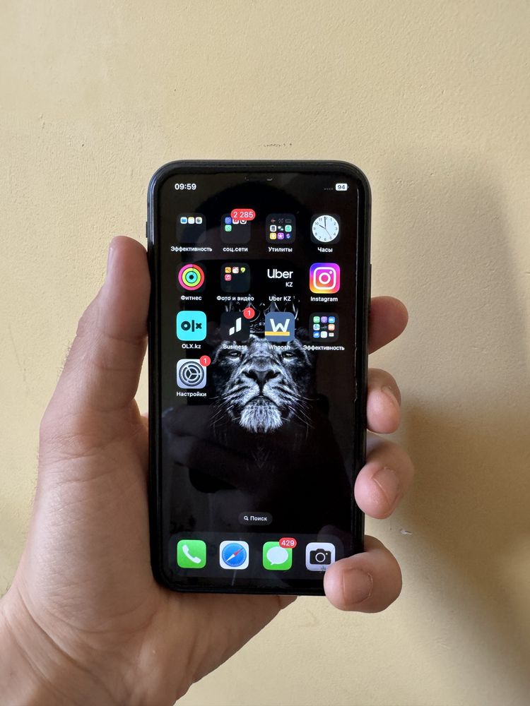 Iphone 11, 128 gb, black