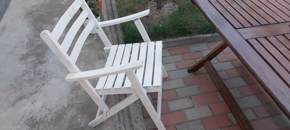 Scaune  pliabile lemn