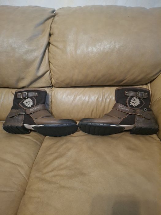 Боти естествена кожа