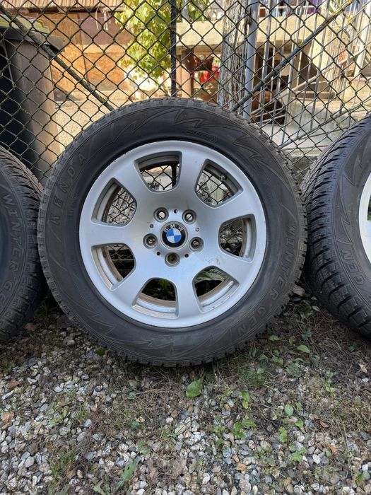 Jante originale Bmw style 134 seria 5 e60 e61 16 inch + cauciuri iarnă