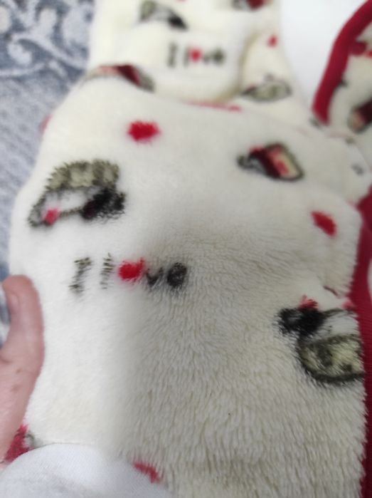 Детский флисовый комбинезон