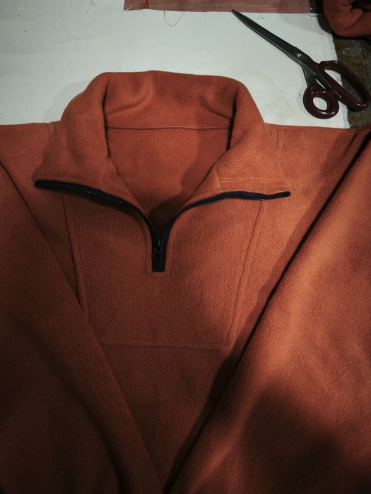 Свитшот с замком (терракота)