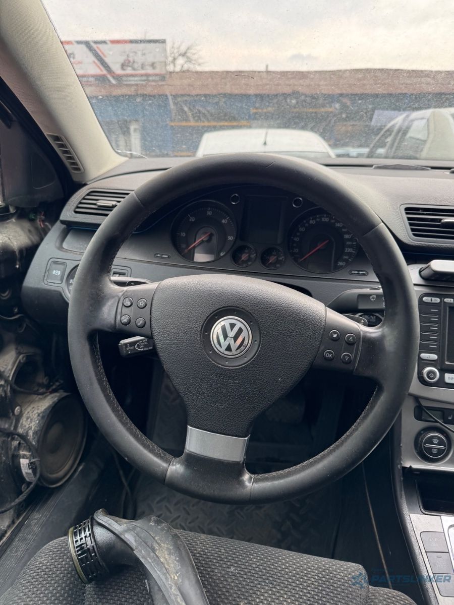 Volan cu comenzi si padele + airbag VOLKSWAGEN PASSAT B6 breack  2005 - 2011