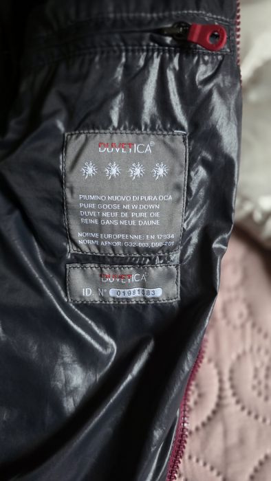 Geaca Duvetica pentru fete 11-12 ani umplutura cu puf si pene