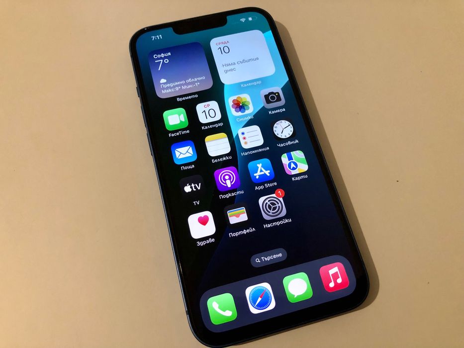 Смартфон Apple iPhone 13, 128 GB, без забележка