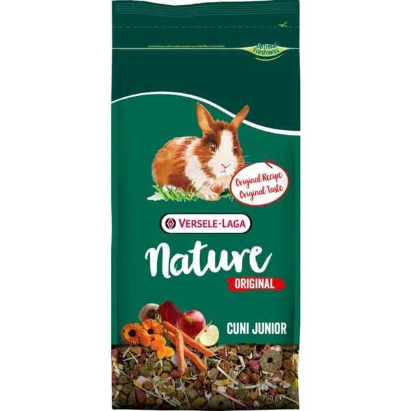 Versele Laga Nature храна за мини декоративни зайчета до 8 месеца 750г