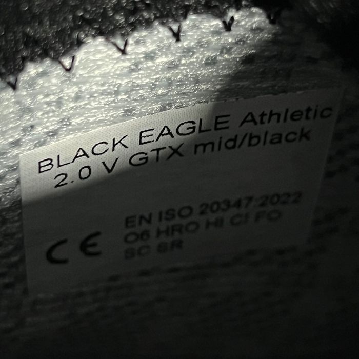 Боти Haix Black Eagle 2.0 V GTX Mid - 45 размер