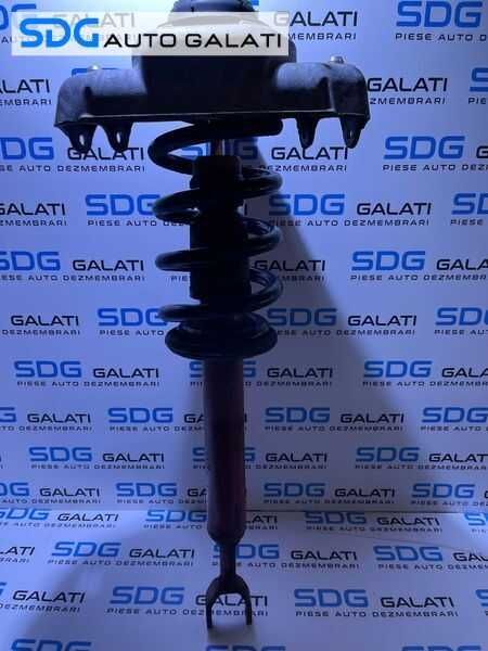 Telescop Amortizor Complet cu Arc si Flansa Dreapta Fata Audi A6 C6 4x4 Quattro 2.7 TDI 2005 - 2011 Cod 4F0413031AP