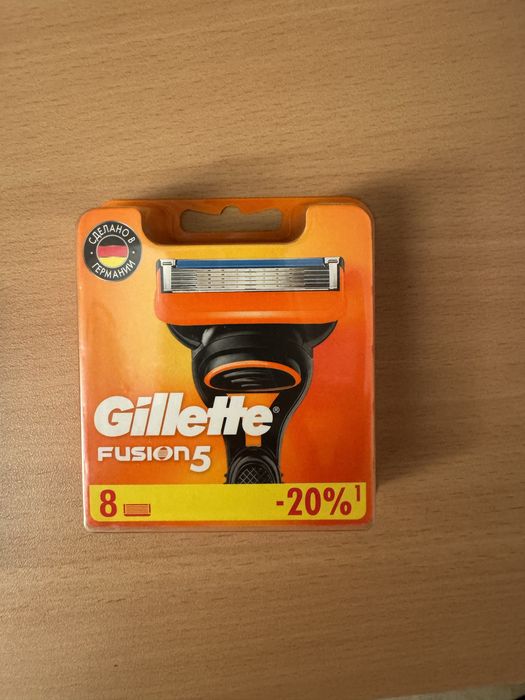 Gillette Fusion5 сменные кассеты 8 шт