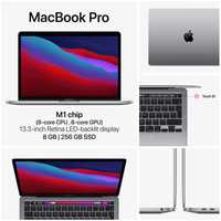 Macbook Pro M1 chip 8/256GB 13.3-inch (Touchbar bor)