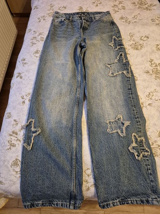 Дънки с широк крачол