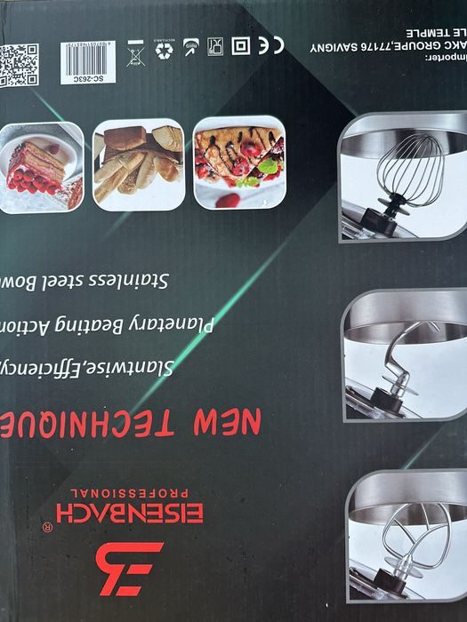 Mixer 2000w cu blender si masina macinat carne