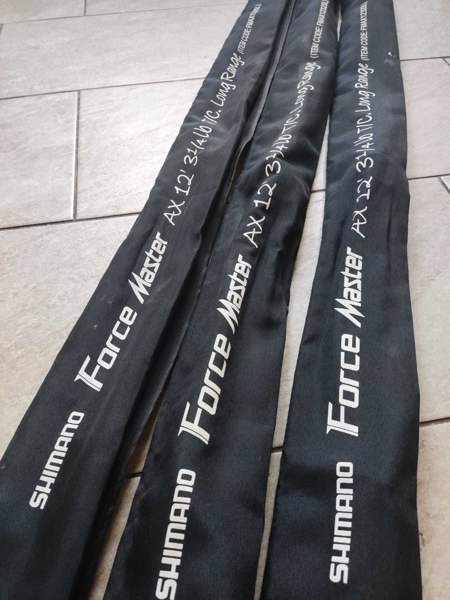3 lansete crap Shimano Force Master Ax 12' 3 1/4 lb Long Ranger