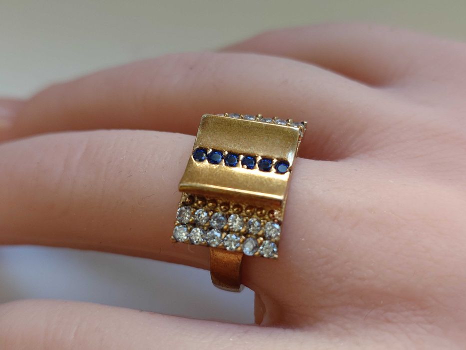 Inel din argint cu cubic zirconiu – nou