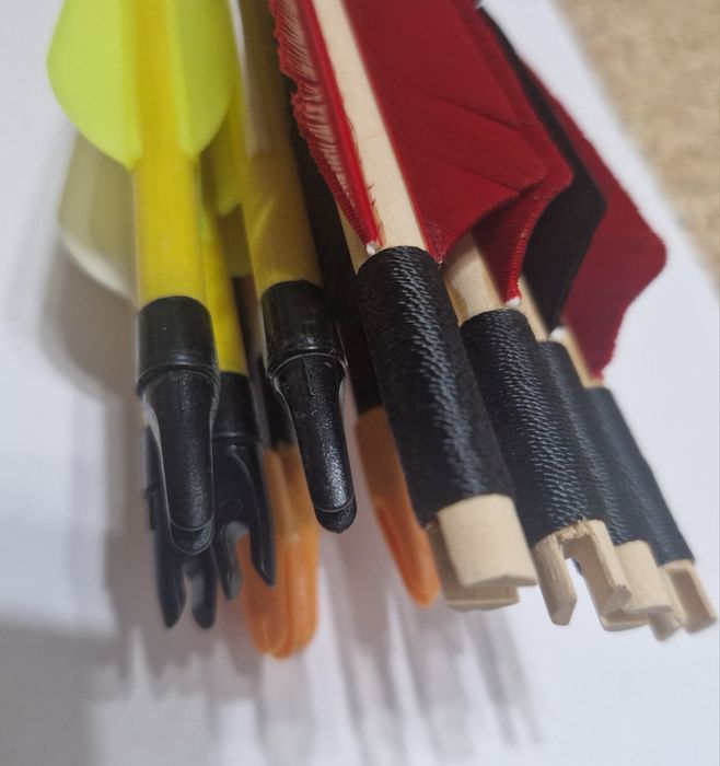 Садақ жабдықтары,жебелер