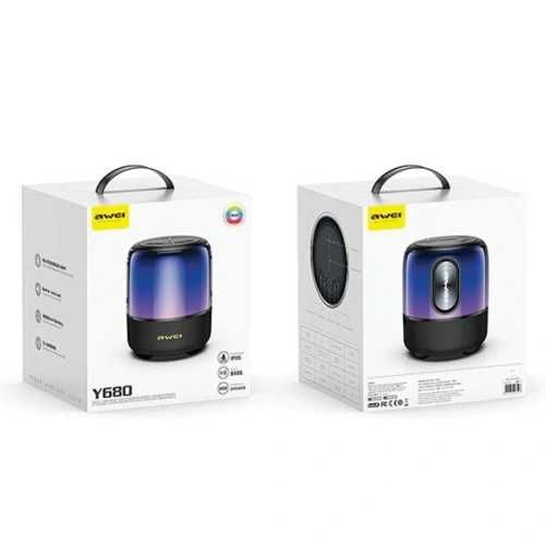 Awei Y680 40w — портативная колонка с подсветкой. Есть доставка