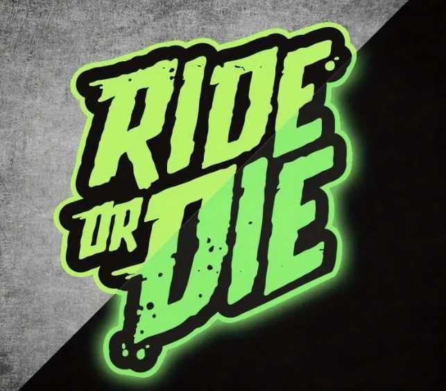 Стикер "Ride or Die"