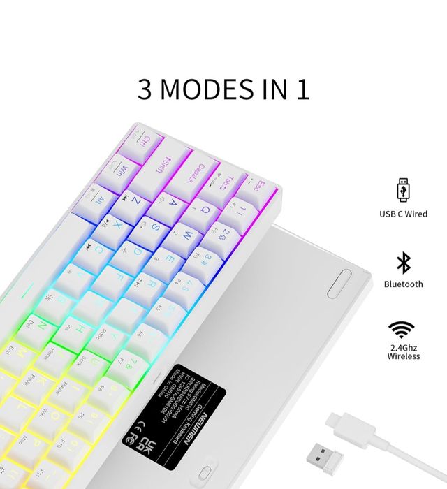 Tastatura mecanica Newmen GM610 Switch-uri Red