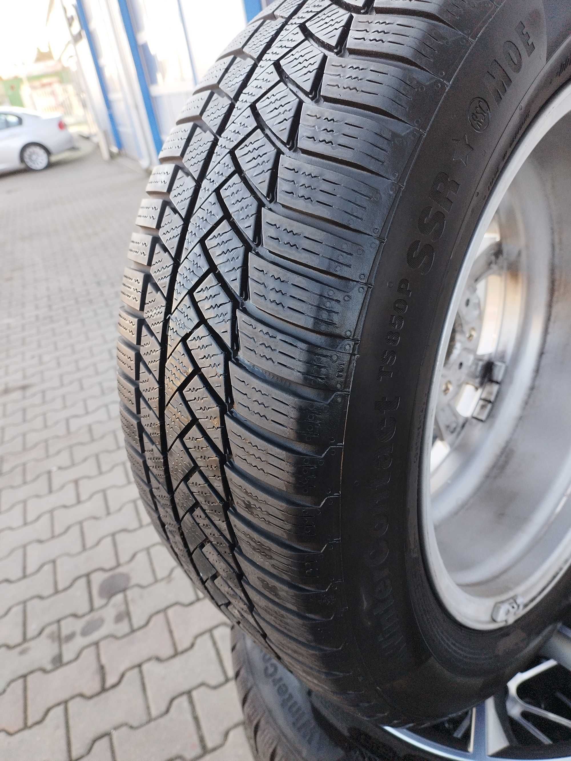 Jante BMW Seria 5 G30 G31 Anvelope iarna noi Pirelli runflat 225 55 17